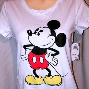 Disney Classic Mickey Mouse tee,NEW